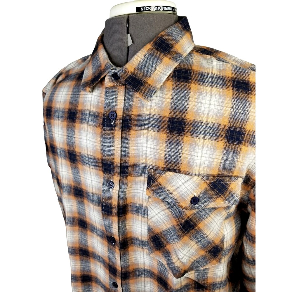 Stoic Long Sleeve Men's Shirt Size XL, Pit To Pit 26 In, LENGHT 30 IN MULTICOLOR